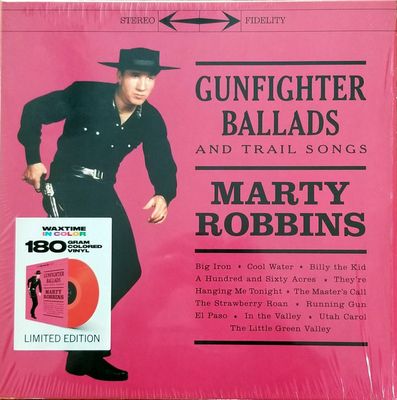 Marty Robbins – Gunfighter Ballads And Trail Songs (New, 2019, LP, WaxTime In Color – 950685)