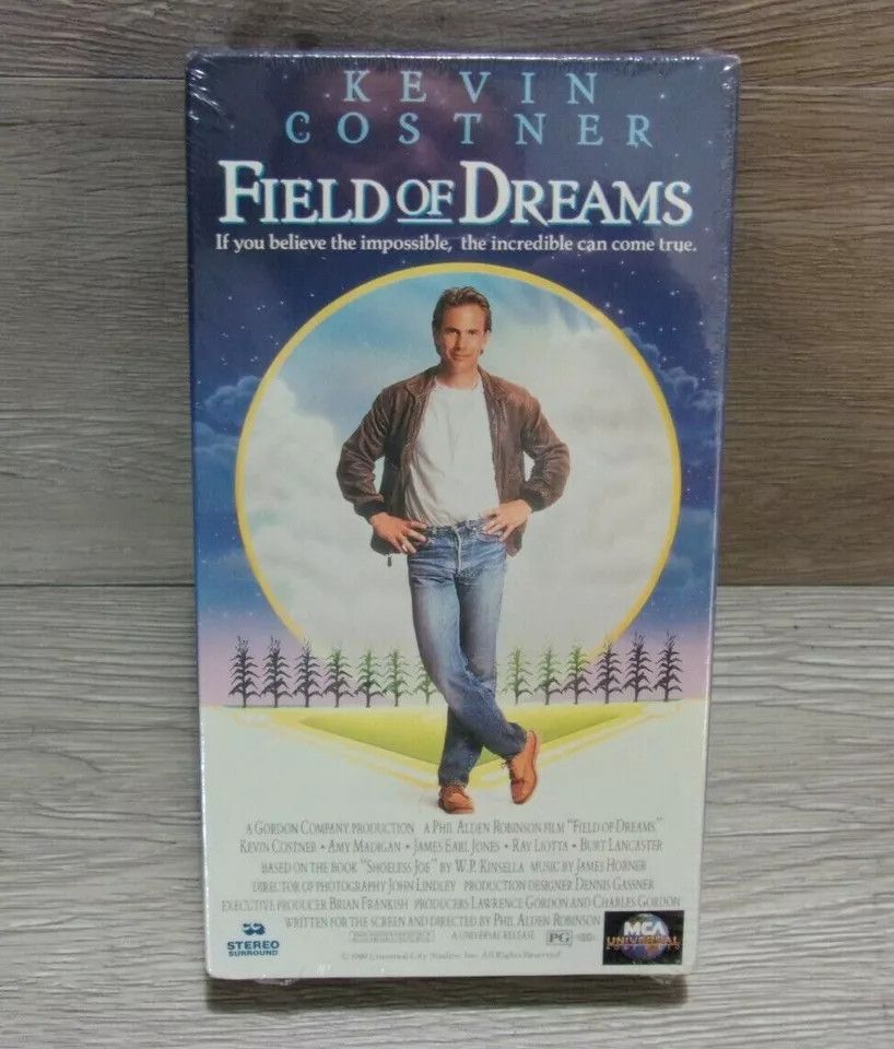 Field of Dreams (1989) (VHS 80884) Kevin Costner