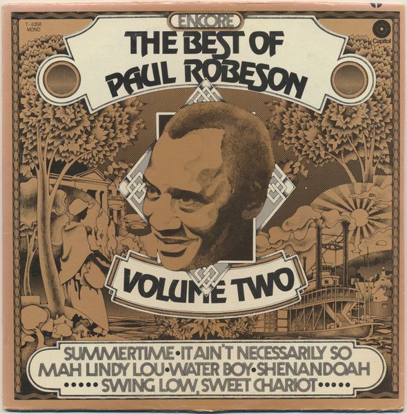 Paul Robeson – The Best Of Paul Robeson Volume II (VG, LP, Capitol Records – T 6358)