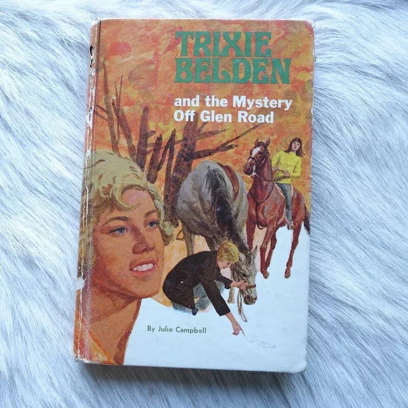 Campbell, Julie (MG) Trixie Belden #5 The Mystery Off Glen Road (1970, Whitman, HC)