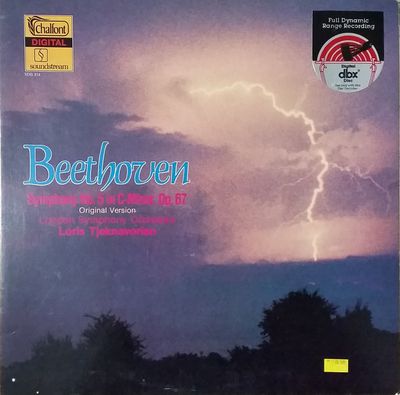 Loris Tjeknavorian, London Symphony Orchestra – Beethoven Symphony No. 5 in C-Minor, Op. 67 (Factory Sealed/ NM, 1981, DBX Disc, Chalfont Records – SDG 314) DSG