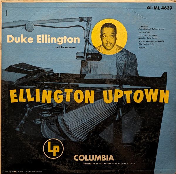 Duke Ellington And His Orchestra – Ellington Uptown (G+, 1955, LP, 6-eye label, Columbia Masterworks – ML 4639)