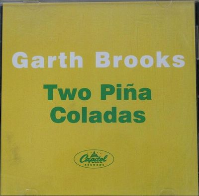 Garth Brooks – Two Piña Coladas (CD, 1998, Single, Promo, Capitol Records – 7087-6-12344-2-8)