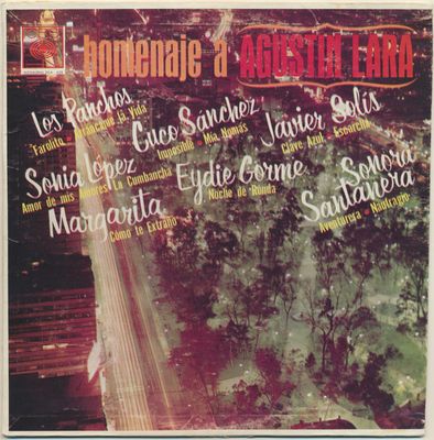 Various – Homenaje A Agustin Lara (VG, LP, Discos CBS, S.A., Colombia – DCA-628, Colombia)