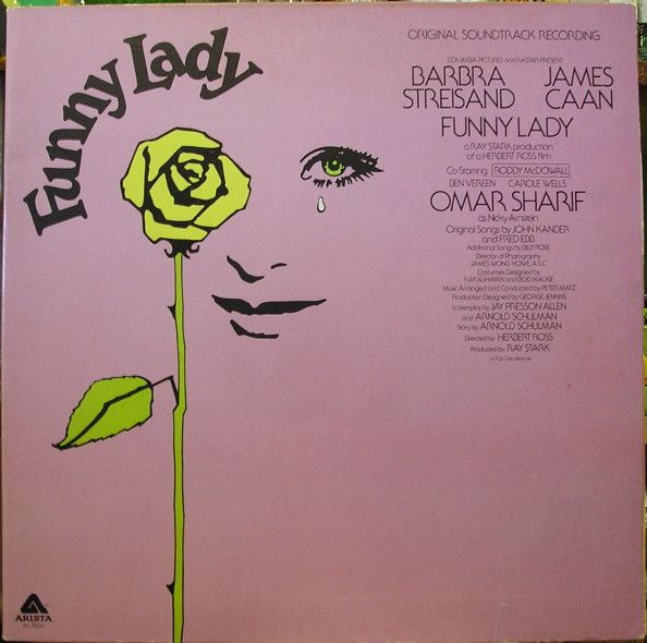 Barbra Streisand – Funny Lady Original Soundtrack Recording (VG, 1975, LP, Arista – AL 9004)