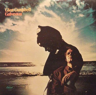 Glen Campbell – Galveston (G+, 1969, LP, Capitol Records – ST-210)