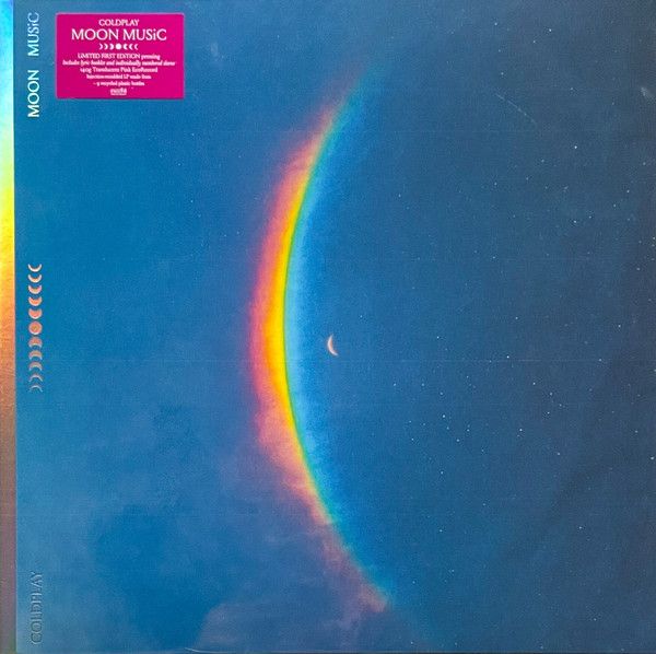 Coldplay – Moon Music (New, 2024, LP, Red Vinyl, First Edition #R 06410, Parlophone – 5021732278920)