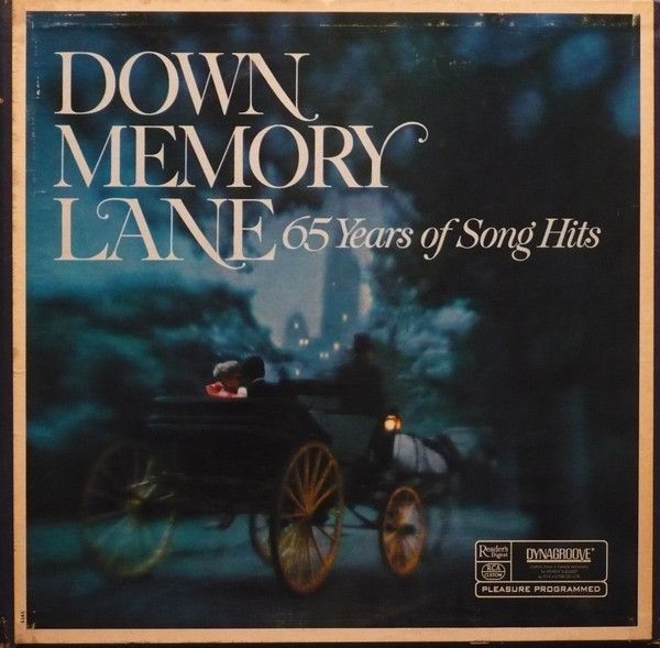 Reader's Digest – Down Memory Lane: 65 Years Of Song Hits (VG, 1966, 10xLP, Boxed Set, Reader's Digest / RCA Custom – 624-ES)