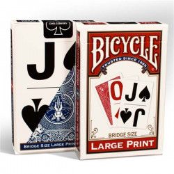 Bicycle Playing Cards - Bridge Size Large Print