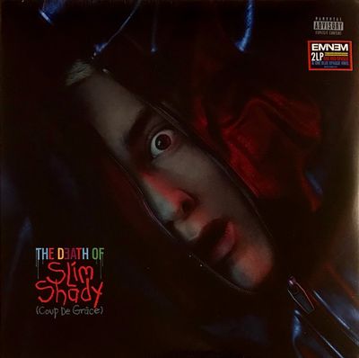 Eminem – The Death Of Slim Shady (New, 2LP, Red + Blue Opaque Vinyl, Aftermath Entertainment 2024)