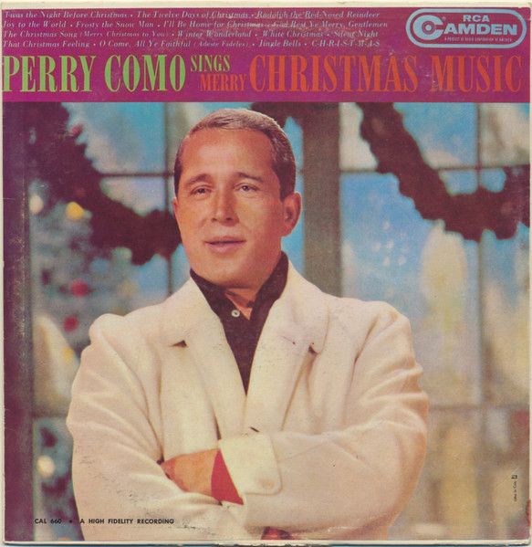 Perry Como – Perry Como Sings Merry Christmas Music (VG, 1961, LP, Mono, RCA Camden – CAL 660)