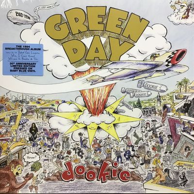 Green Day – Dookie (New, LP, 30th Anniversary, Baby Blue VInyl, 2023)