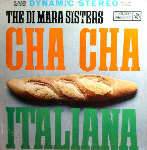 The Di Mara Sisters – Cha Cha Italiana (VG, 1959, LP, Roulette – SR 25062)