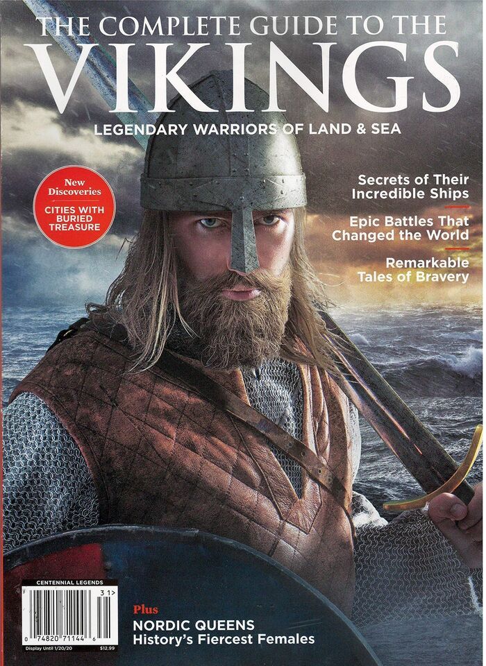 Centennial Entertainment (940) The Complete Guide to the Vikings (2021, Magazine)