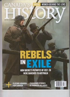Canada's History (971.4) Rebels in Exhile (2022, Magazine)