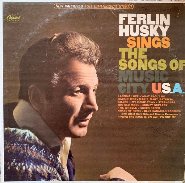 Ferlin Husky – Sings The Songs Of Music City USA (G, 1966, LP, Capitol Records – ST-2439)