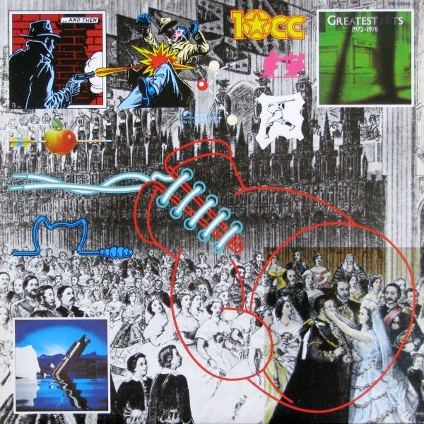 10cc – Greatest Hits 1972-1978 (VG+, 1979, LP, Polydor – PD-1-6244)