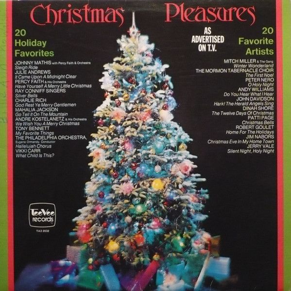Various – Christmas Pleasures (G+, 1977, LP, Tee Vee International – CSPS 1437 – TA3 2032 / CSPS 1437)