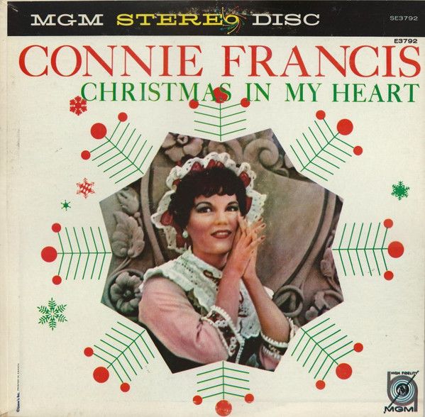Connie Francis – Christmas In My Heart (VG, 1959, LP, MGM Records – SE-3792)