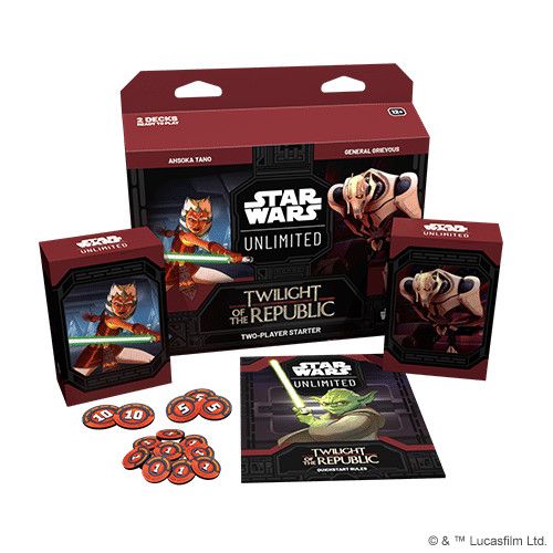 Star Wars Unlimited: Twilight of the Republic 2-Player Starter Kit