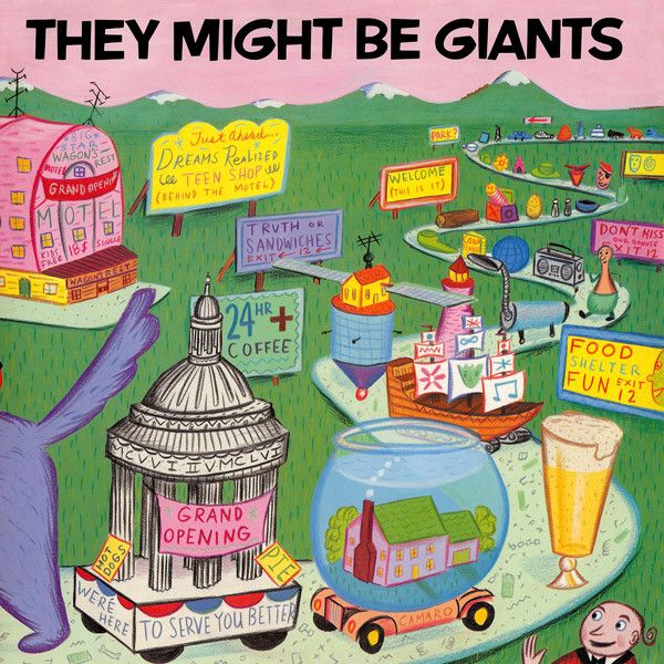 They Might Be Giants – They Might Be Giants (VG, 198, LP, repress, Bar/None Records – A-HAON-002)