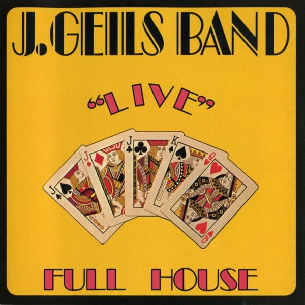 The J. Geils Band – "Live" Full House (VG, 1972, LP, Atlantic – SD 7241)
