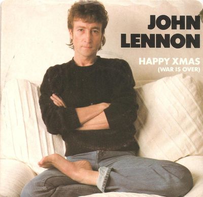 John Lennon – Happy Xmas (War Is Over) (VG, 1982, 45 RPM, Single, Geffen Records – 92 98557)