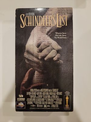 Schindler&#39;s List (1993, DRA, VHS 81629)