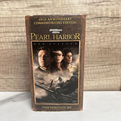 Pearl Harbor (2001) (2xVHS, 60th Anniversary Commemorative Edition) Ben Affleck