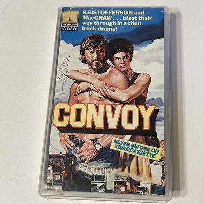 Convoy (1978) (VHS, Thorn EMI Video TVA 2566) Kris Kristofferson  Ali MacGraw