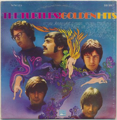 The Turtles – Turtles' Golden Hits (VG, 1967, LP, Mono, Open Shrink, White Whale – WW 115)