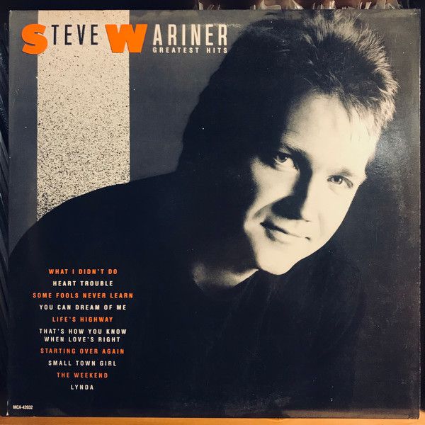 Steve Wariner – Greatest Hits (VG, 1987, LP, MCA Records – MCA-42032)