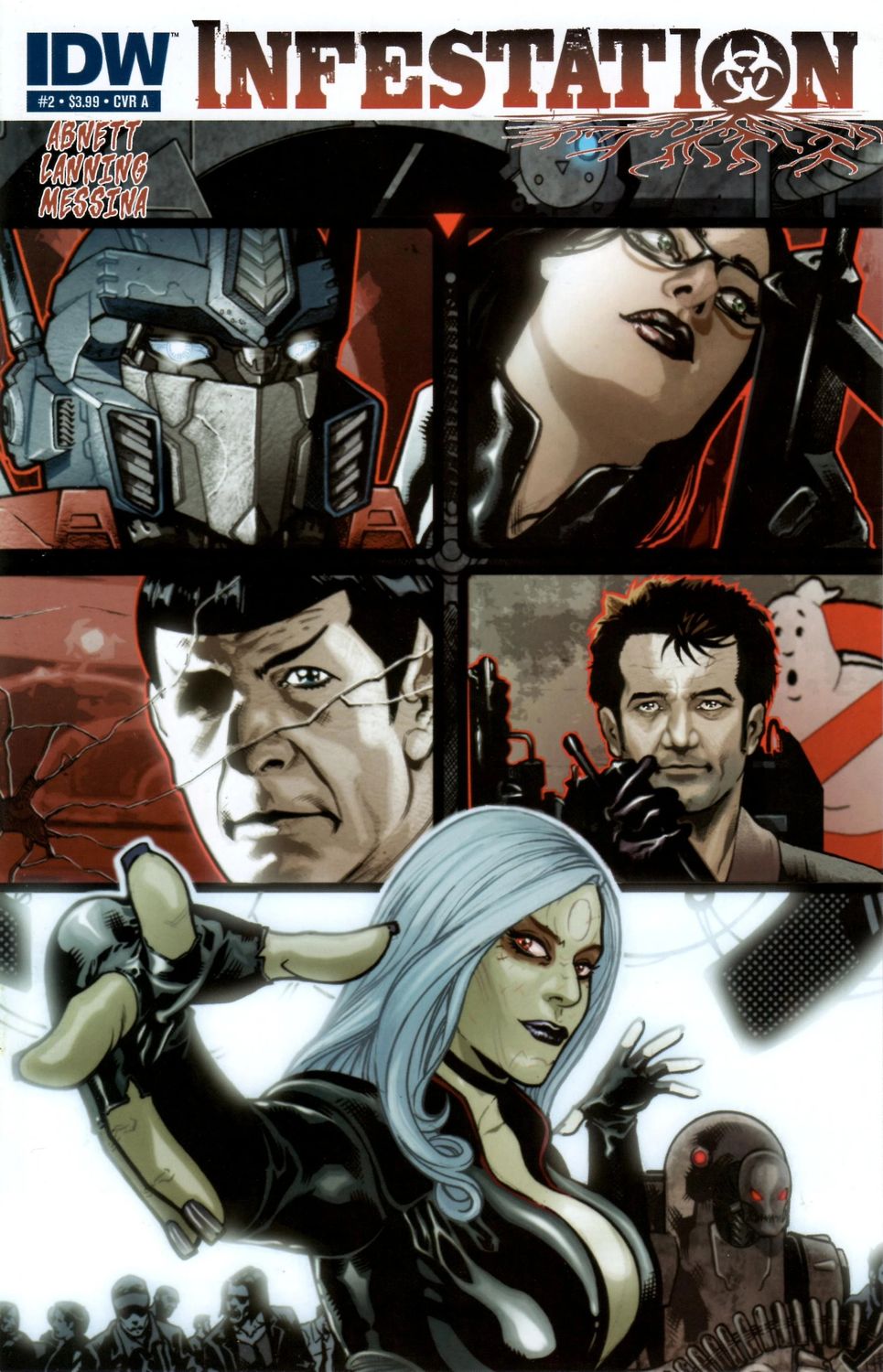 IDW (GN) Infestation Volume 2: Star Trek / Ghostbusters / CVO