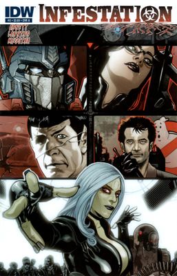 IDW (GN) Infestation Volume 2: Star Trek / Ghostbusters / CVO