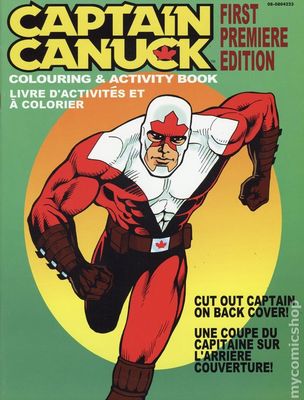 Comely Comix (GN) Captain Canuck Colouring &amp; Activity Book (2012, 1st Edition)