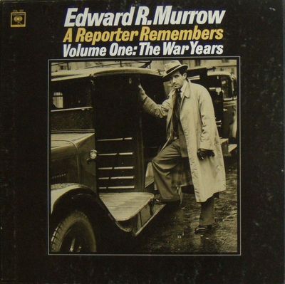 Edward R. Murrow – A Reporter Remembers - Vol. I: The War Years (VG, 1966, 2LP, Box Set, Columbia – O2L 332)