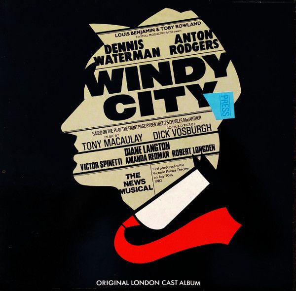 Tony Macaulay, Dick Vosburgh - Original London Cast – Windy City (VG, 1982, LP, EMI – EMC 3420) SC24