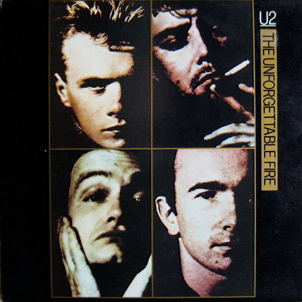 U2 – The Unforgettable Fire (VG+, 1985, 12", EP, Island Records – ISP-1026)
