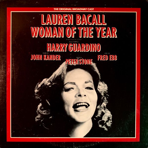 Lauren Bacall – Woman Of The Year (The Original Broadway Cast) (VG, 1981, LP, Arista – AL 8303) SC24