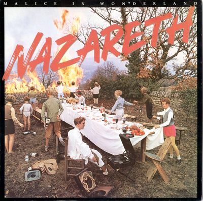 Nazareth – Malice In Wonderland (G+, 1980, LP, A&amp;M Records – SP-4799)