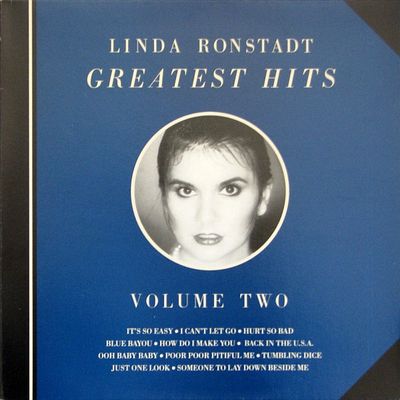 Linda Ronstadt – Greatest Hits Volume Two (VG, 1980, LP, Asylum Records – X5E-516)