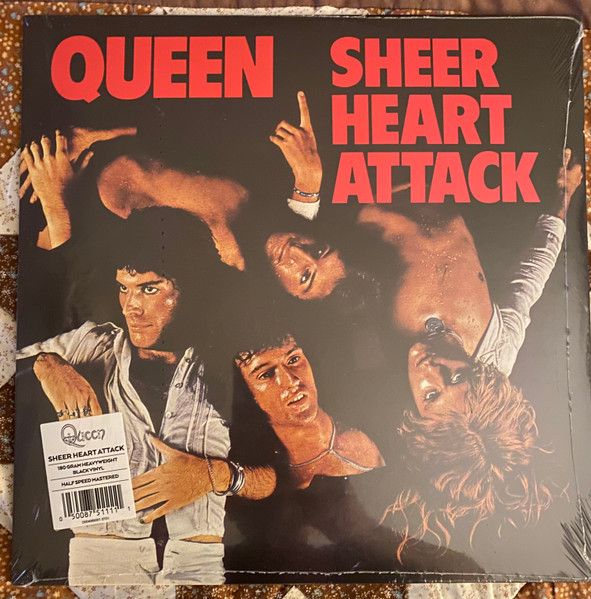 Queen - Sheer Heart Attack ( New, LP, 2022, 180 gram, Half Speed Mastered)