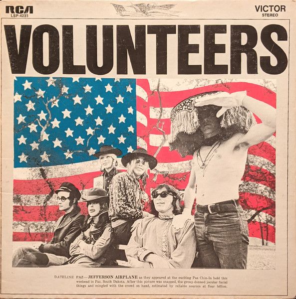 Jefferson Airplane – Volunteers (VG+, 1969, LP, Gatefold, RCA Victor – LSP-4238, USA) SCAZ