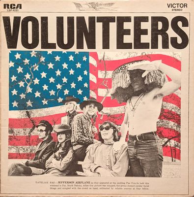 Jefferson Airplane – Volunteers (VG+, 1969, LP, Gatefold, RCA Victor – LSP-4238, USA) SCAZ
