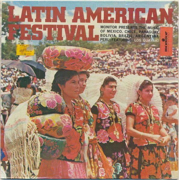 Los Guayaki – Latin American Festival (G+, 1962, LP, Monitor Records – MFS 390)