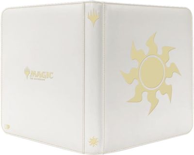 UP Zip Binder Pro 12PKT MTG Mana (Plains)