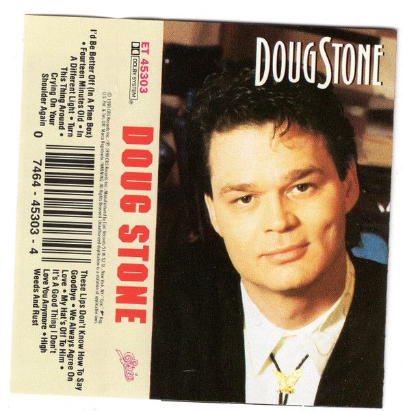 Doug Stone – Doug Stone (CAS, 1990, Epic – ET45303)