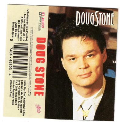 Doug Stone – Doug Stone (CAS, 1990, Epic – ET45303)
