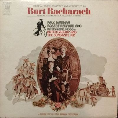 Burt Bacharach – Music From Butch Cassidy And The Sundance Kid (VG, 1969, LP, Open Shrink, Hype Sticker, A&amp;M Records – SP-4227) SC24