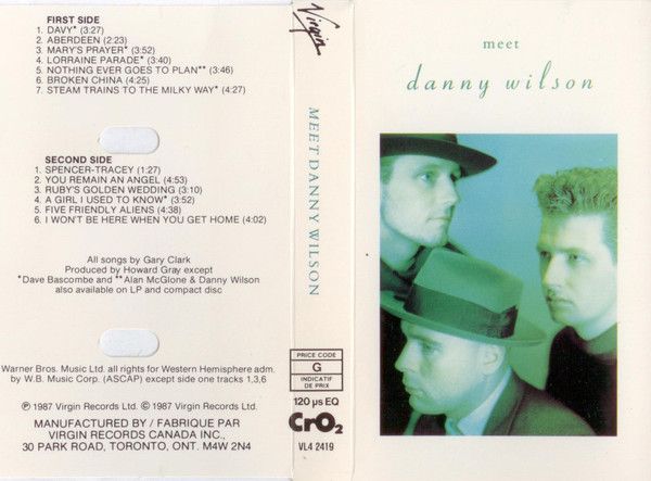 Danny Wilson – Meet Danny Wilson (CAS, 1987, VL4 2419)